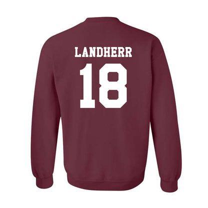 Texas A&M - NCAA Women's Soccer : Lucy Landherr - Classic Shersey Crewneck Sweatshirt-1