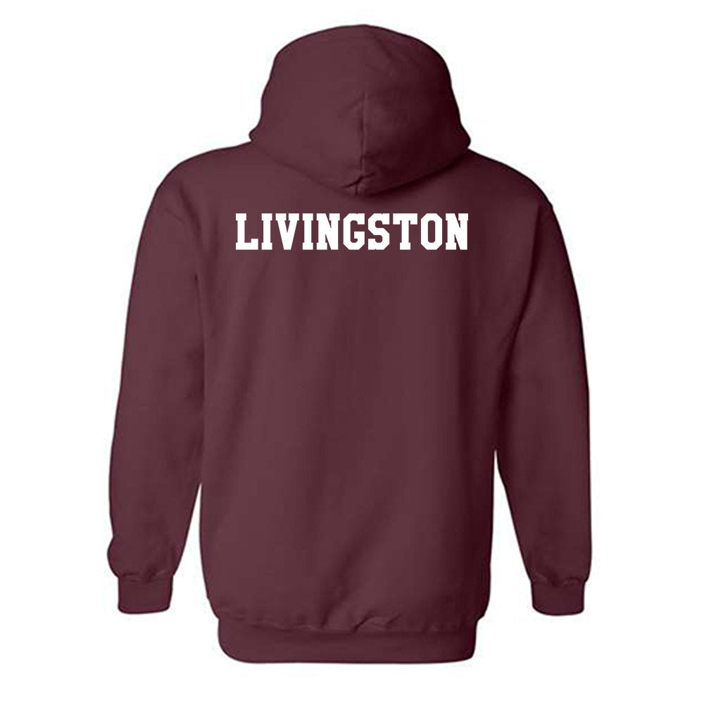 Texas A&M - NCAA Women's Track & Field : Maddie Livingston - Classic Shersey Hooded Sweatshirt-1