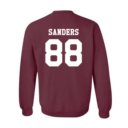 Texas A&M - NCAA Football : DJ Sanders - Classic Shersey Crewneck Sweatshirt-1
