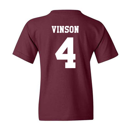 Texas A&M - NCAA Men's Basketball : Jamie Vinson - Classic Shersey Youth T-Shirt-1