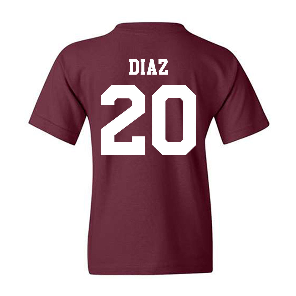 Texas A&M - NCAA Women's Soccer : Leah Diaz - Classic Shersey Youth T-Shirt-1