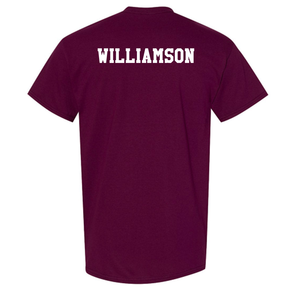 Texas A&M - NCAA Women's Swimming & Diving : Eloise Williamson - Classic Shersey T-Shirt-1