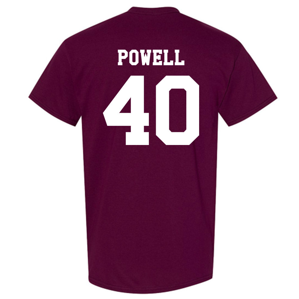 Texas A&M - NCAA Baseball : Cooper Powell - Classic Shersey T-Shirt-1