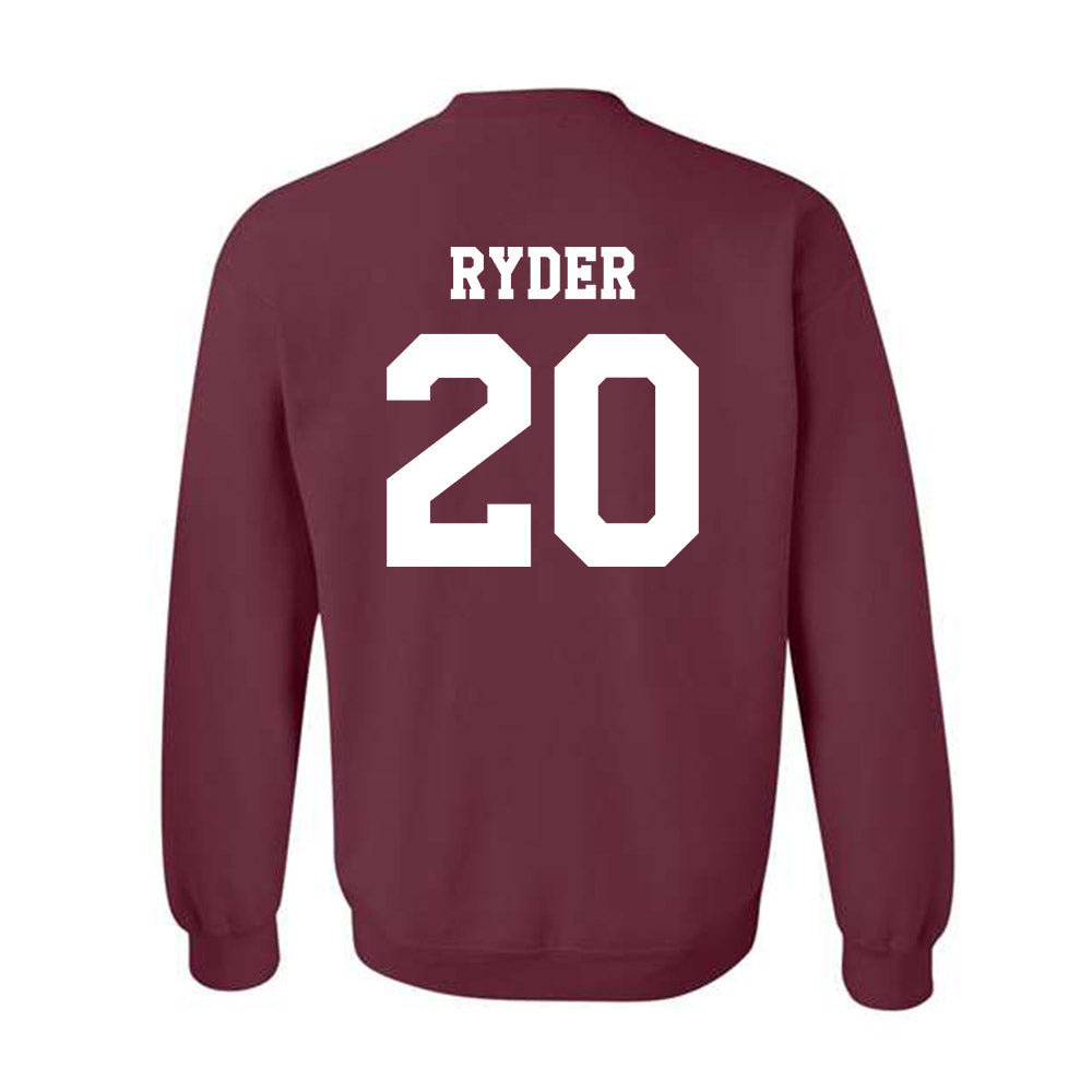 Texas A&M - NCAA Football : Johnny Ryder - Classic Shersey Crewneck Sweatshirt-1