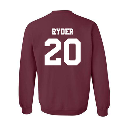 Texas A&M - NCAA Football : Johnny Ryder - Classic Shersey Crewneck Sweatshirt-1