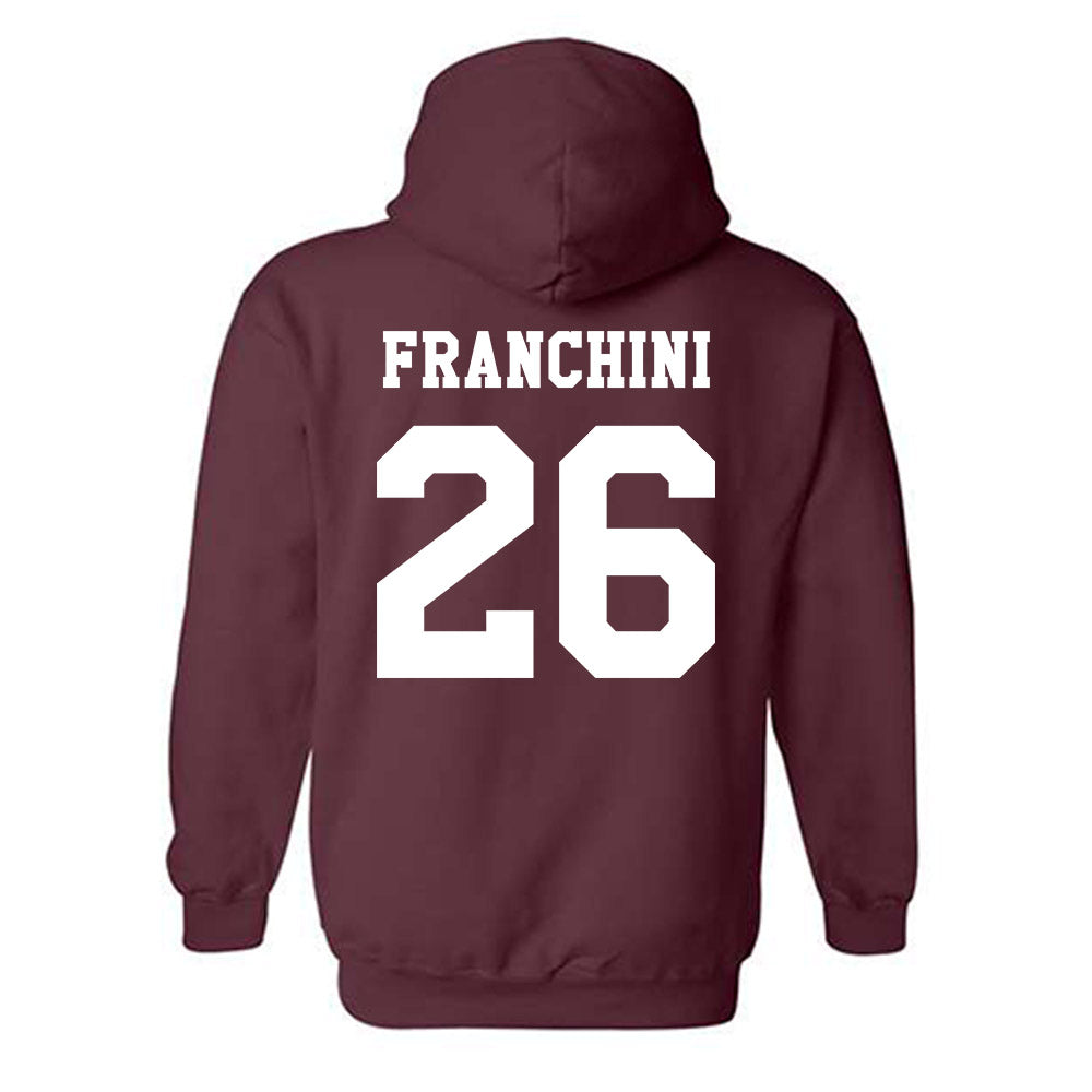 Texas A&M - NCAA Women's Basketball : Anita Franchini - Classic Shersey Hooded Sweatshirt-1