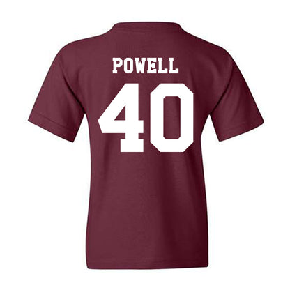 Texas A&M - NCAA Baseball : Cooper Powell - Classic Shersey Youth T-Shirt-1