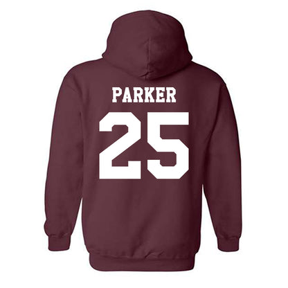 Texas A&M - NCAA Women's Basketball : Emerald Parker - Classic Shersey Hooded Sweatshirt-1