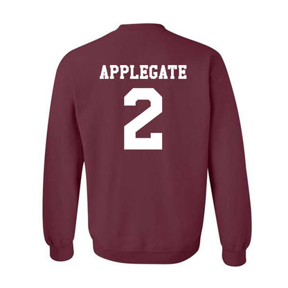 Texas A&M - NCAA Women's Volleyball : Addi Applegate - Classic Shersey Crewneck Sweatshirt-1