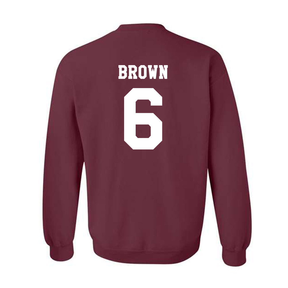 Texas A&M - NCAA Softball : Taylor Brown - Classic Shersey Crewneck Sweatshirt-1