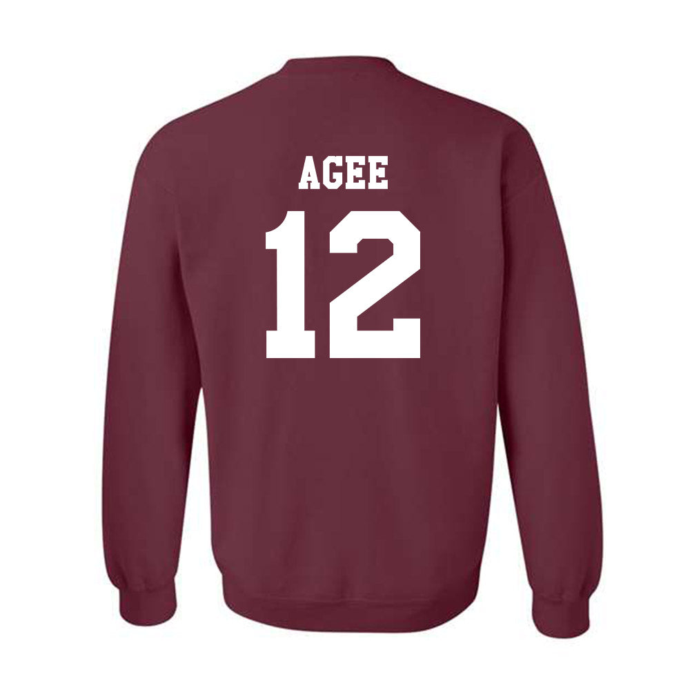 Texas A&M - NCAA Men's Basketball : Rashaun Agee - Classic Shersey Crewneck Sweatshirt-1