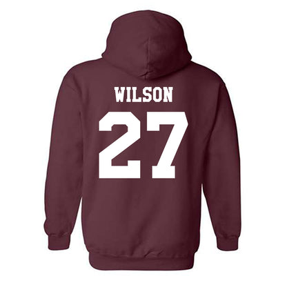 Texas A&M - NCAA Women's Soccer : Hayden Wilson - Classic Shersey Hooded Sweatshirt-1