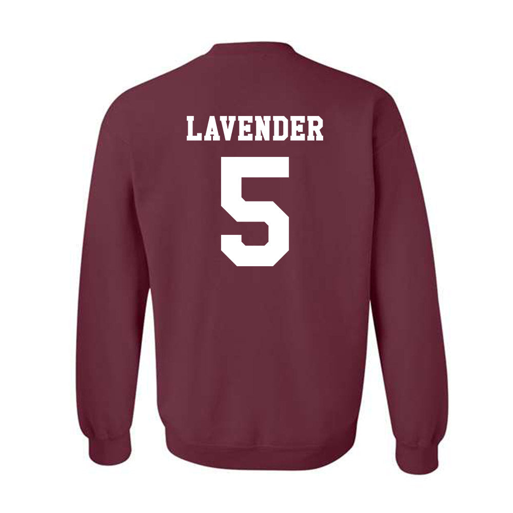 Texas A&M - NCAA Women's Soccer : Tessa Lavender - Classic Shersey Crewneck Sweatshirt-1