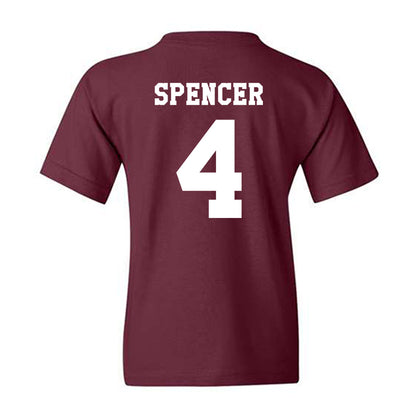 Texas A&M - NCAA Women's Basketball : Chaney Spencer - Classic Shersey Youth T-Shirt-1