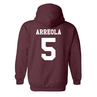 Texas A&M - NCAA Women's Soccer : Tessa Arreola - Classic Shersey Hooded Sweatshirt-1