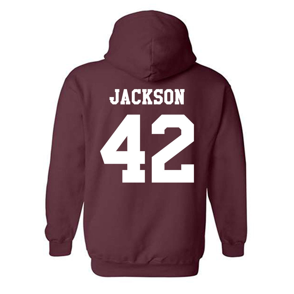 Texas A&M - NCAA Football : Kendall Jackson - Classic Shersey Hooded Sweatshirt-1