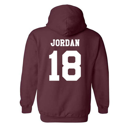 Texas A&M - NCAA Baseball : Wesley Jordan - Classic Shersey Hooded Sweatshirt-1