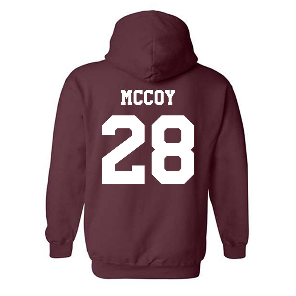 Texas A&M - NCAA Baseball : Caden McCoy - Classic Shersey Hooded Sweatshirt-1