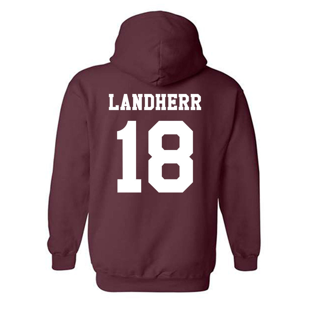 Texas A&M - NCAA Women's Soccer : Lucy Landherr - Classic Shersey Hooded Sweatshirt-1