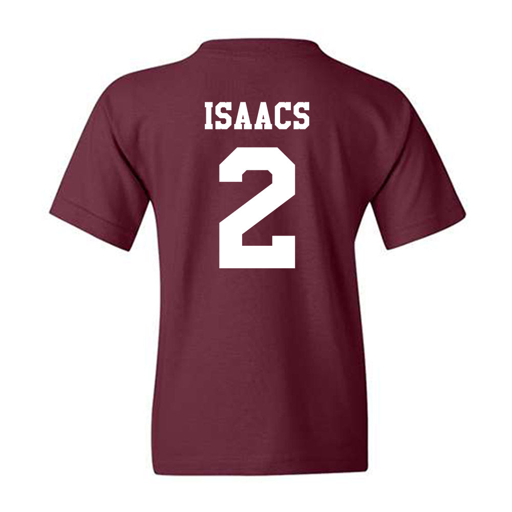 Texas A&M - NCAA Men's Basketball : Pop Isaacs - Classic Shersey Youth T-Shirt-1