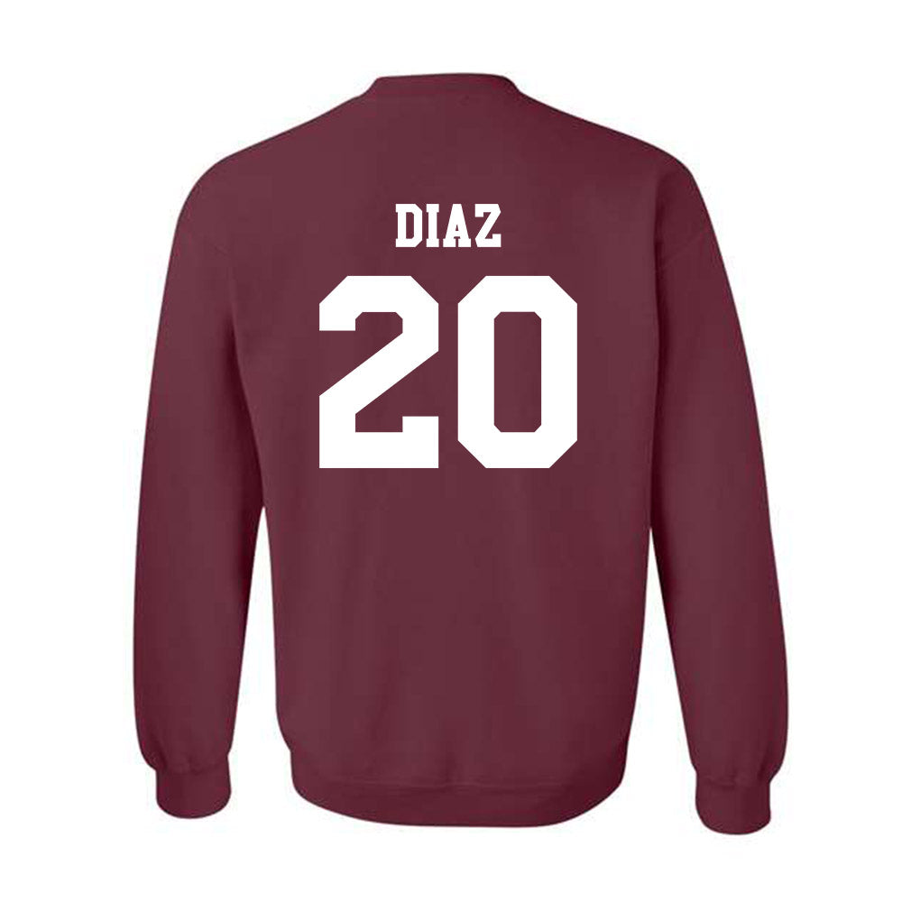 Texas A&M - NCAA Women's Soccer : Leah Diaz - Classic Shersey Crewneck Sweatshirt-1