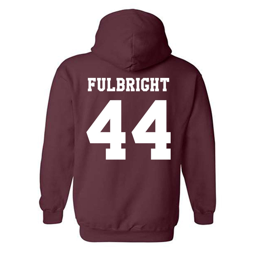 Texas A&M - NCAA Baseball : Cooper Fulbright - Classic Shersey Hooded Sweatshirt-1