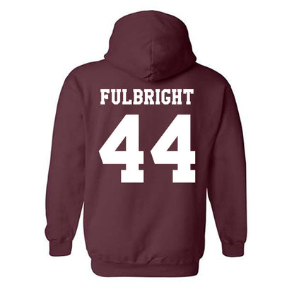 Texas A&M - NCAA Baseball : Cooper Fulbright - Classic Shersey Hooded Sweatshirt-1