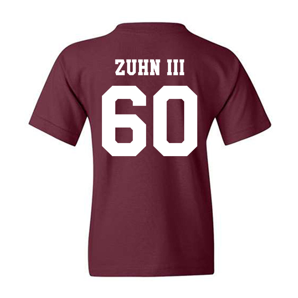 Texas A&M - NCAA Football : Trey Zuhn III - Classic Shersey Youth T-Shirt-1