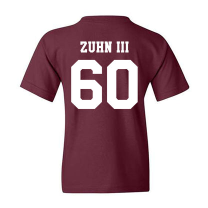 Texas A&M - NCAA Football : Trey Zuhn III - Classic Shersey Youth T-Shirt-1