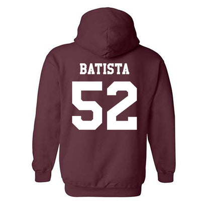 Texas A&M - NCAA Baseball : Elijah Batista - Classic Shersey Hooded Sweatshirt-1