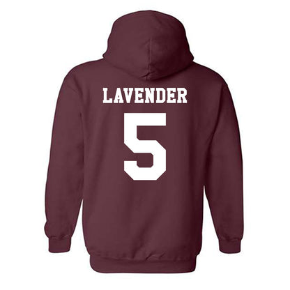 Texas A&M - NCAA Women's Soccer : Tessa Lavender - Classic Shersey Hooded Sweatshirt-1
