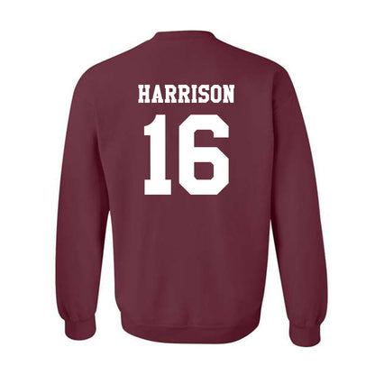 Texas A&M - NCAA Baseball : Connor Harrison - Classic Shersey Crewneck Sweatshirt-1