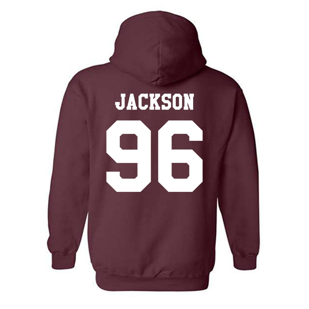 Texas A&M - NCAA Football : Nathan Jackson - Classic Shersey Hooded Sweatshirt-1