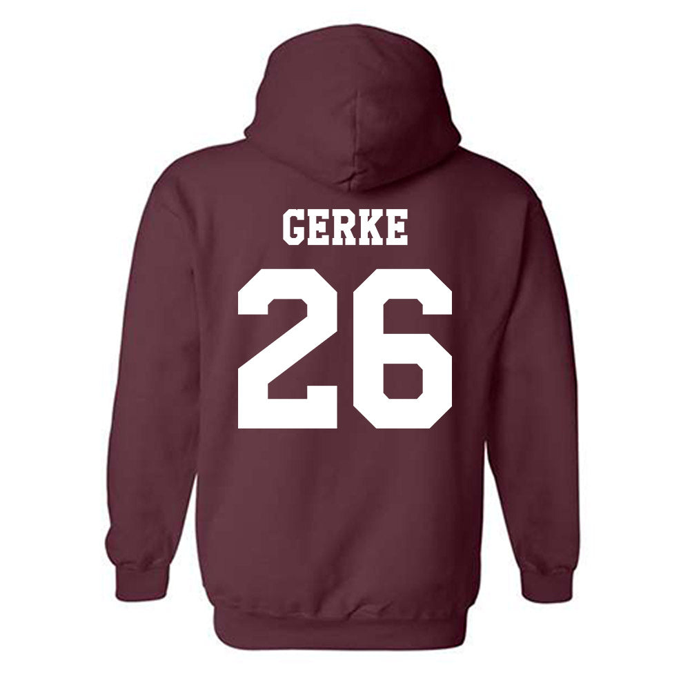 Texas A&M - NCAA Football : Layne Gerke - Classic Shersey Hooded Sweatshirt-1