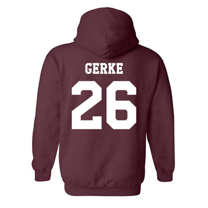 Texas A&M - NCAA Football : Layne Gerke - Classic Shersey Hooded Sweatshirt-1