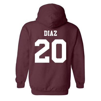 Texas A&M - NCAA Women's Soccer : Leah Diaz - Classic Shersey Hooded Sweatshirt-1