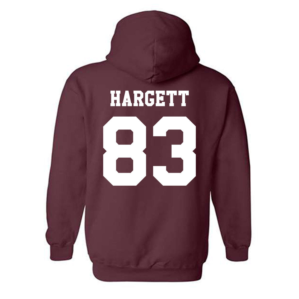 Texas A&M - NCAA Football : Will Hargett - Classic Shersey Hooded Sweatshirt-1