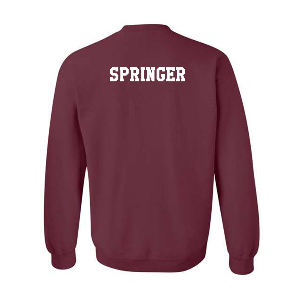 Texas A&M - NCAA Women's Swimming & Diving : Celina Springer - Classic Shersey Crewneck Sweatshirt-1