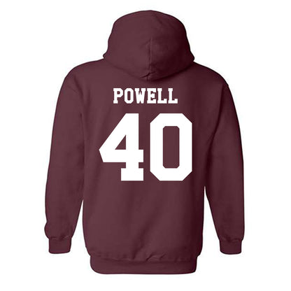 Texas A&M - NCAA Baseball : Cooper Powell - Classic Shersey Hooded Sweatshirt-1
