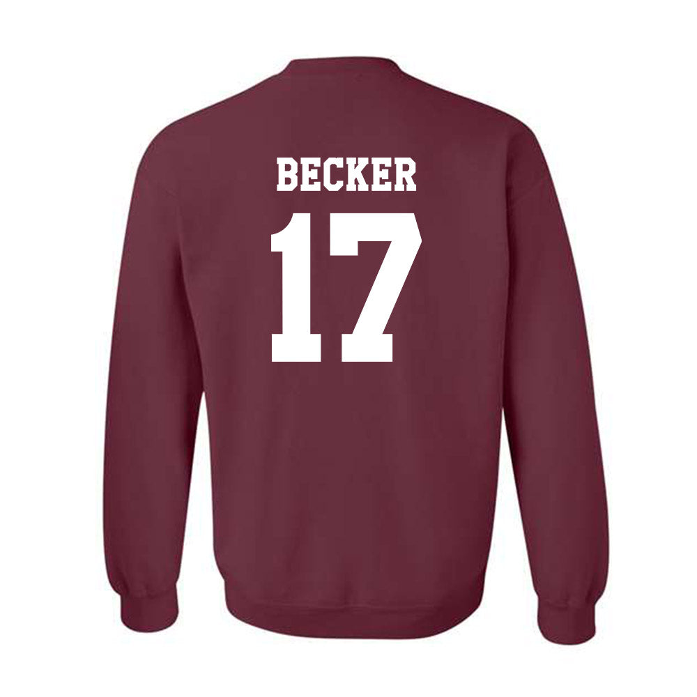 Texas A&M - NCAA Baseball : Zane Becker - Classic Shersey Crewneck Sweatshirt-1