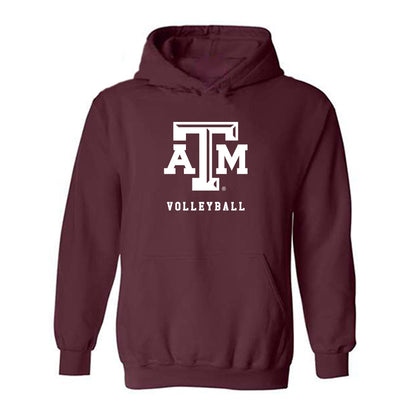Texas A&M - NCAA Women's Volleyball : Taryn Morris - Classic Shersey Hooded Sweatshirt-0