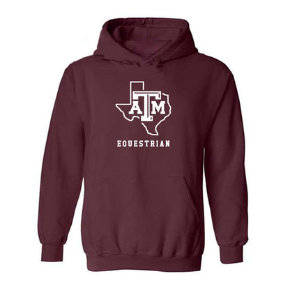 Texas A&M - NCAA Equestrian : Dylanne Rodriguez - Classic Shersey Hooded Sweatshirt-0