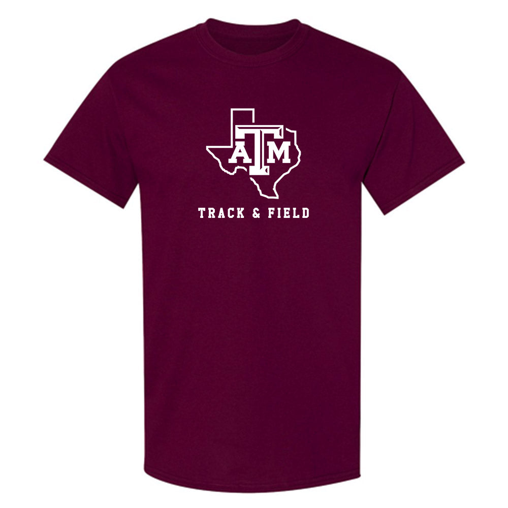 Texas A&M - NCAA Women's Track & Field : Jaiya Covington - Classic Shersey T-Shirt-0