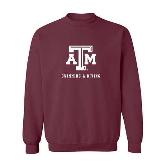 Texas A&M - NCAA Women's Swimming & Diving : Katie Walker - Classic Shersey Crewneck Sweatshirt-0