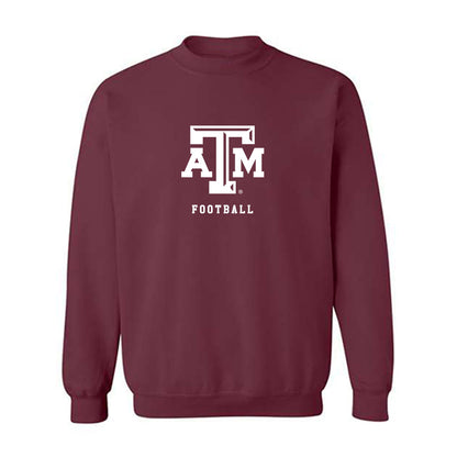 Texas A&M - NCAA Football : Luke Miller - Classic Shersey Crewneck Sweatshirt-0