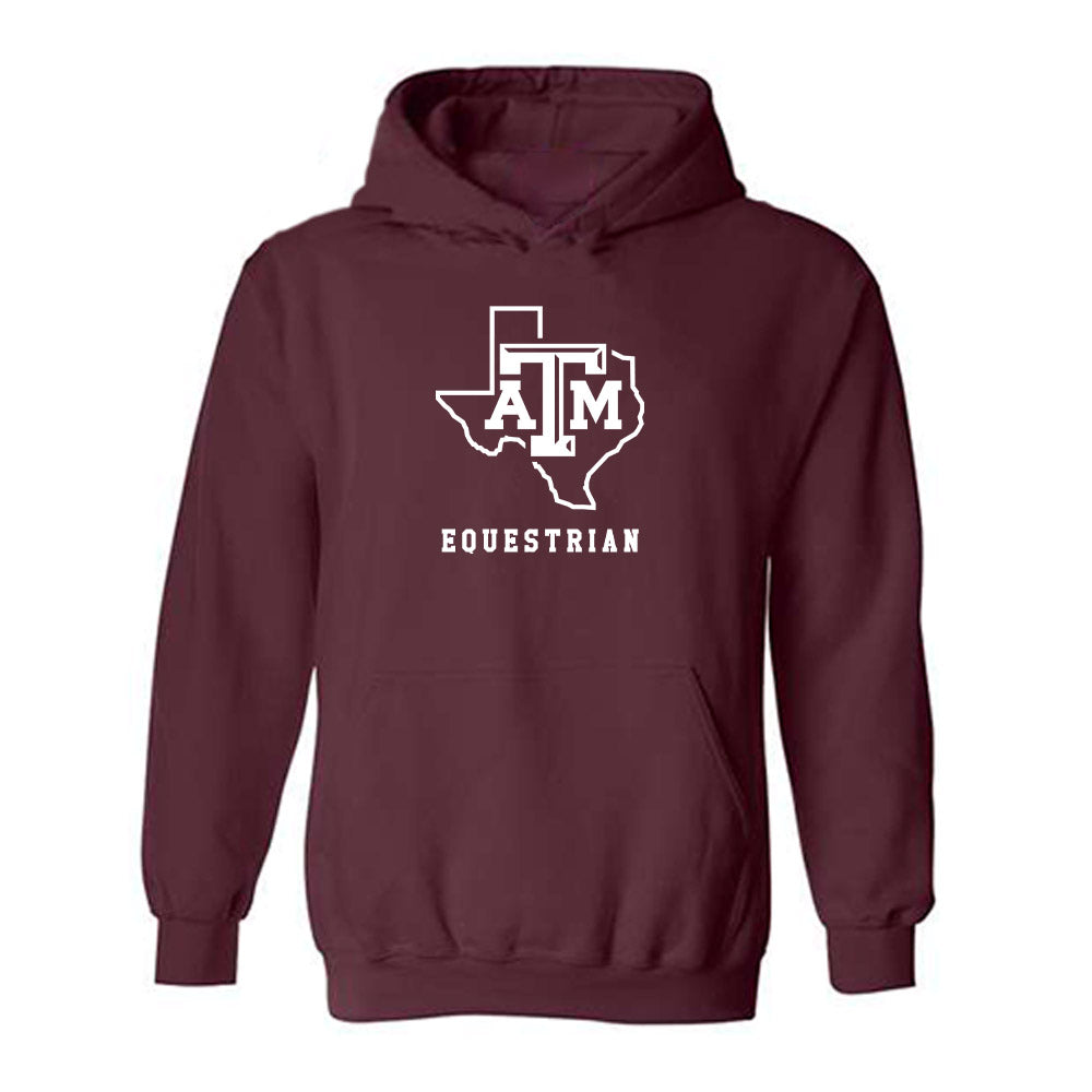 Texas A&M - NCAA Equestrian : Kaitlyn Bloom - Classic Shersey Hooded Sweatshirt-0