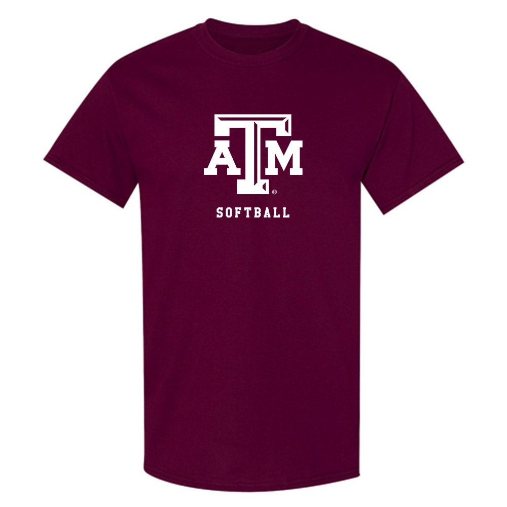Texas A&M - NCAA Softball : Kelsey Mathis - Classic Shersey T-Shirt-0