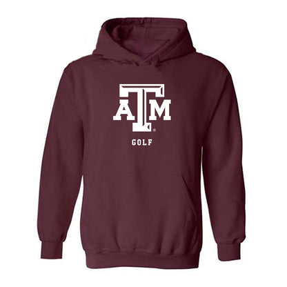 Texas A&M - NCAA Men's Golf : Wheaton Ennis - Classic Shersey Hooded Sweatshirt-0