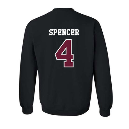 Texas A&M - NCAA Women's Basketball : Chaney Spencer - Classic Shersey Crewneck Sweatshirt-1