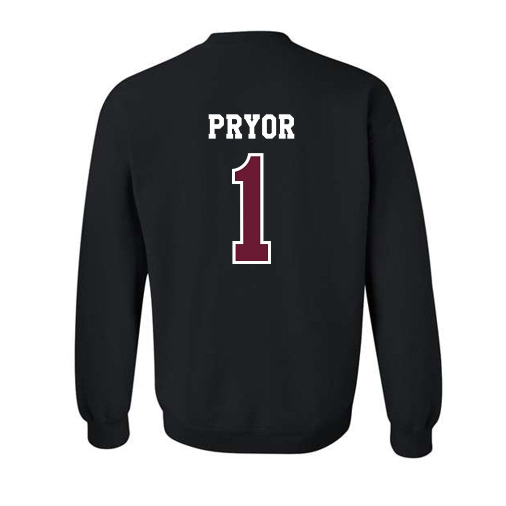 Texas A&M - NCAA Women's Basketball : Ny'Ceara Pryor - Classic Shersey Crewneck Sweatshirt-1